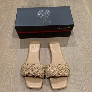 Vince Camuto Flat Braided Sandals size 8.5